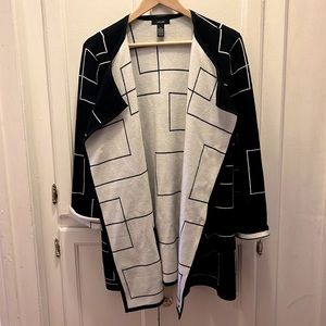 Alfani Open Front Cardigan Sweater (M)